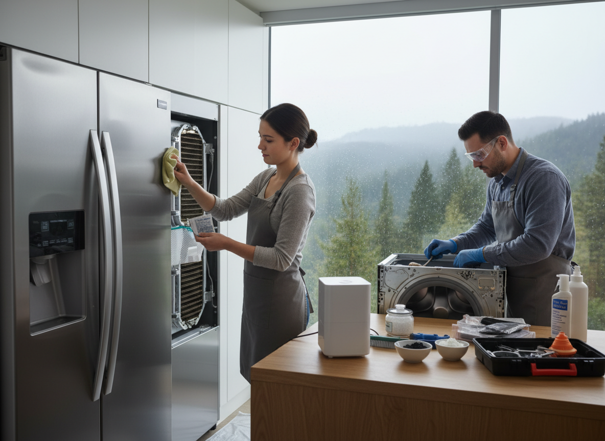 Preparing Appliances for Rainy Season Moisture in Palo Alto