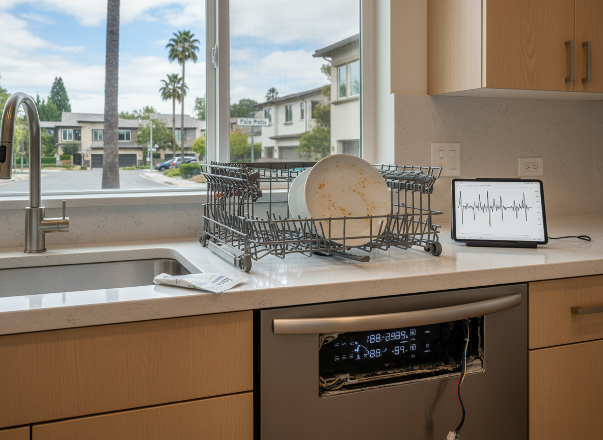 What Power Fluctuations Do to Dishwashers in Silicon Valley Homes
